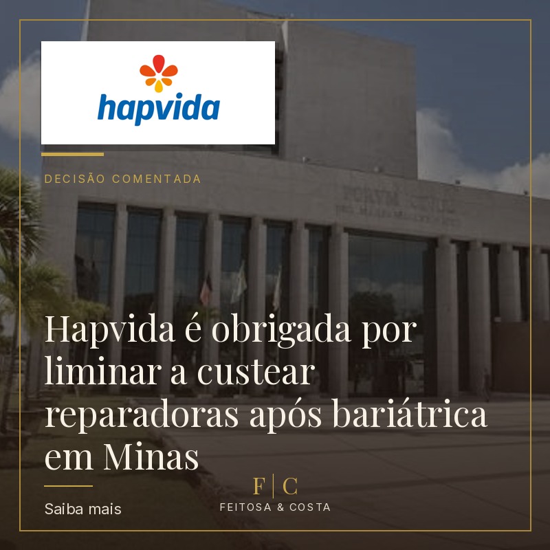 Hapvida é Obrigada por Liminar a Custear Cirurgias Reparadoras Após Bariátrica em Minas