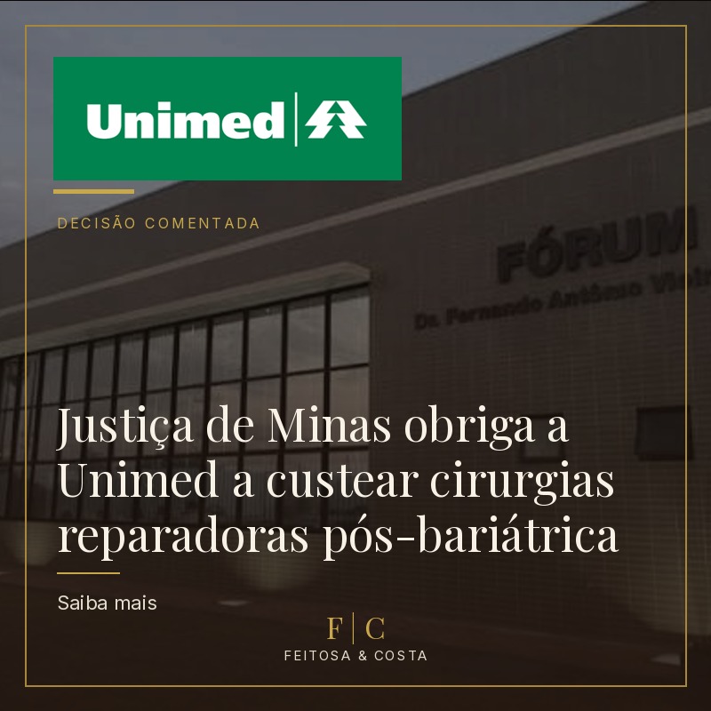 Justiça de Minas Obriga a Unimed Belo Horizonte a Custear Cirurgias Reparadoras Pós-Bariátrica